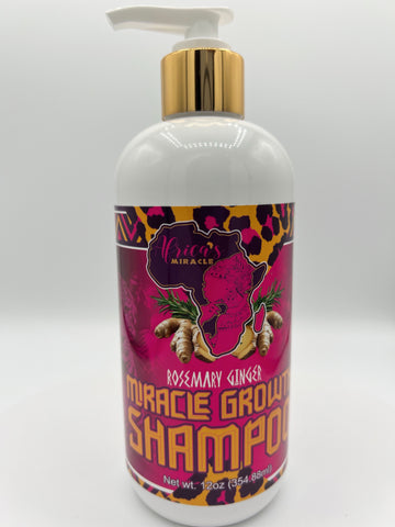 Miracle Growth Shampoo 12oz (Biotin/Rosemary/Ginger) Miracle Growth Shampoo 12oz (Biotin/Rosemary/Ginger)