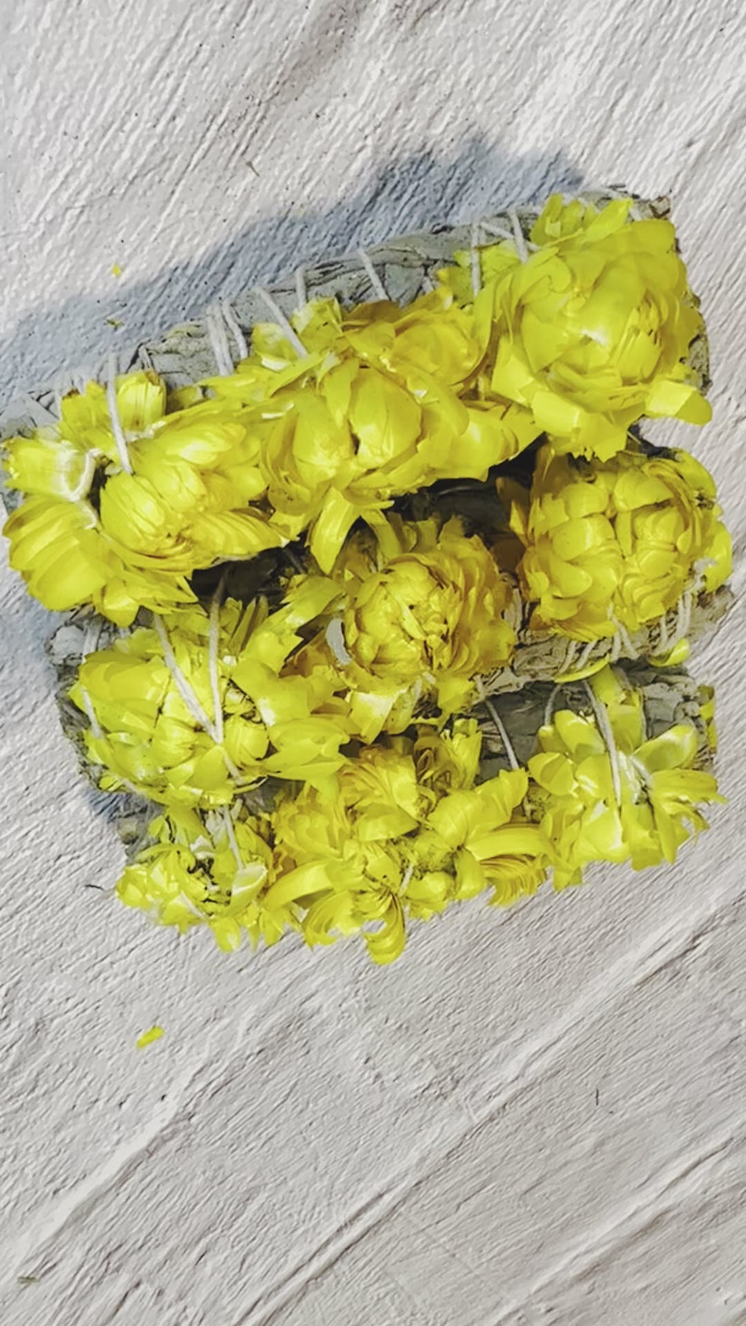 1 Sunflower White Sage Smudge Stick 1 Sunflower White Sage Smudge Stick