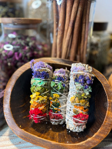 Seven Chakra Sage Sticks 4"