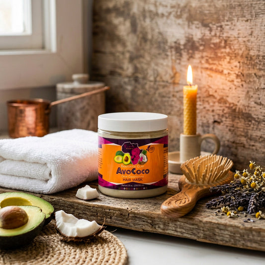AvoCoco Bentonite Clay Deep Conditioning Hair Mask