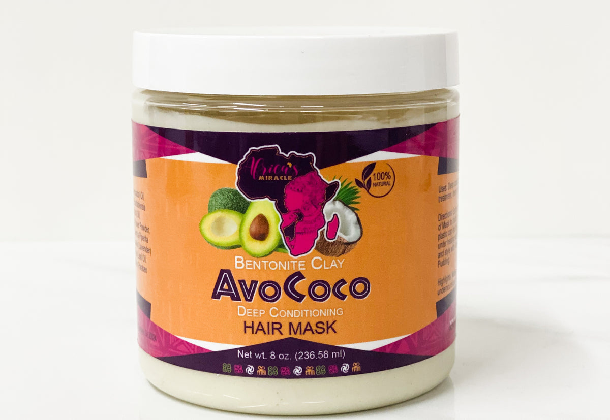 AvoCoco Bentonite Clay Deep Conditioning Hair Mask